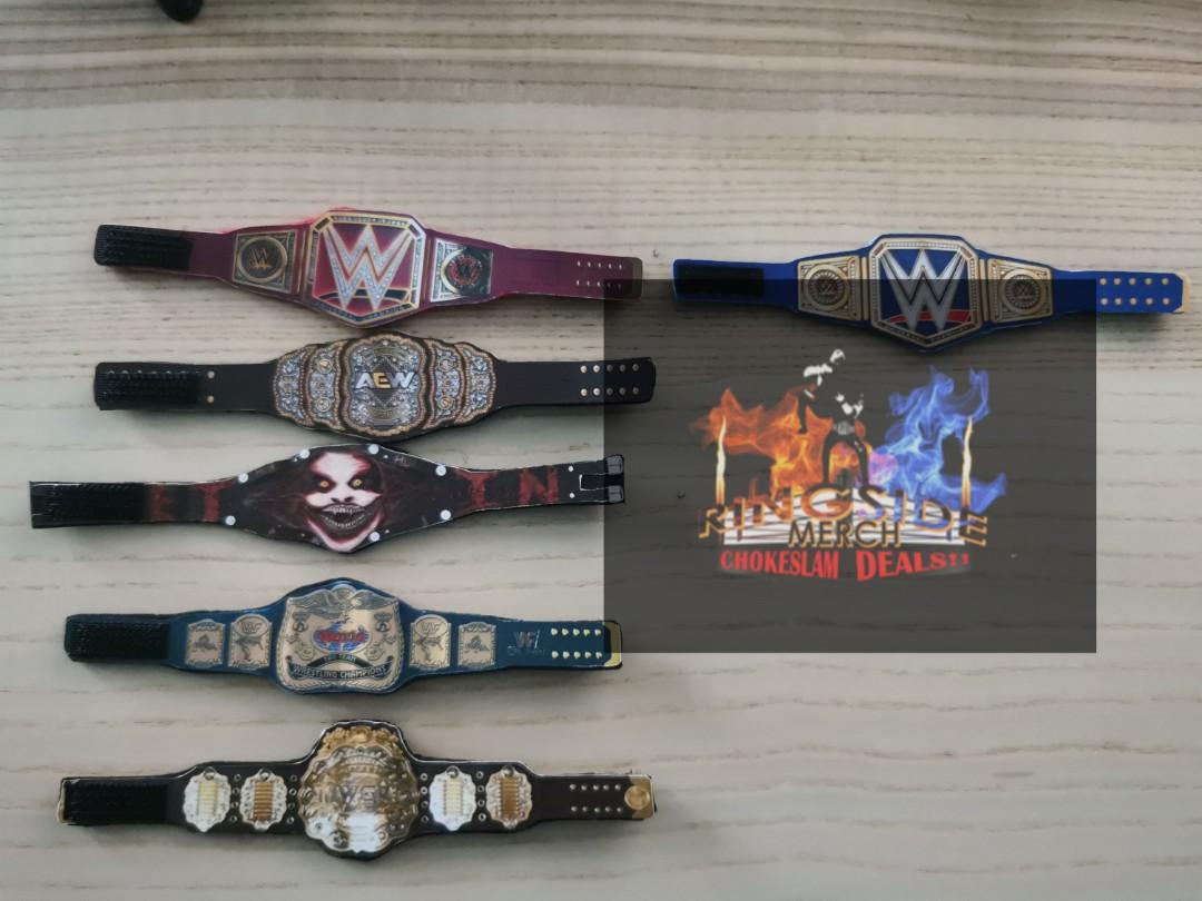 Wwe custom discount belts for figures