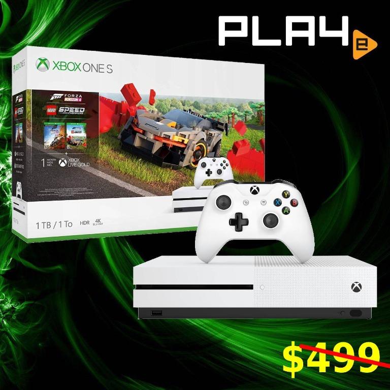 Xbox one s 1tb console & forza horizon 4 lego speed 2025 bundle