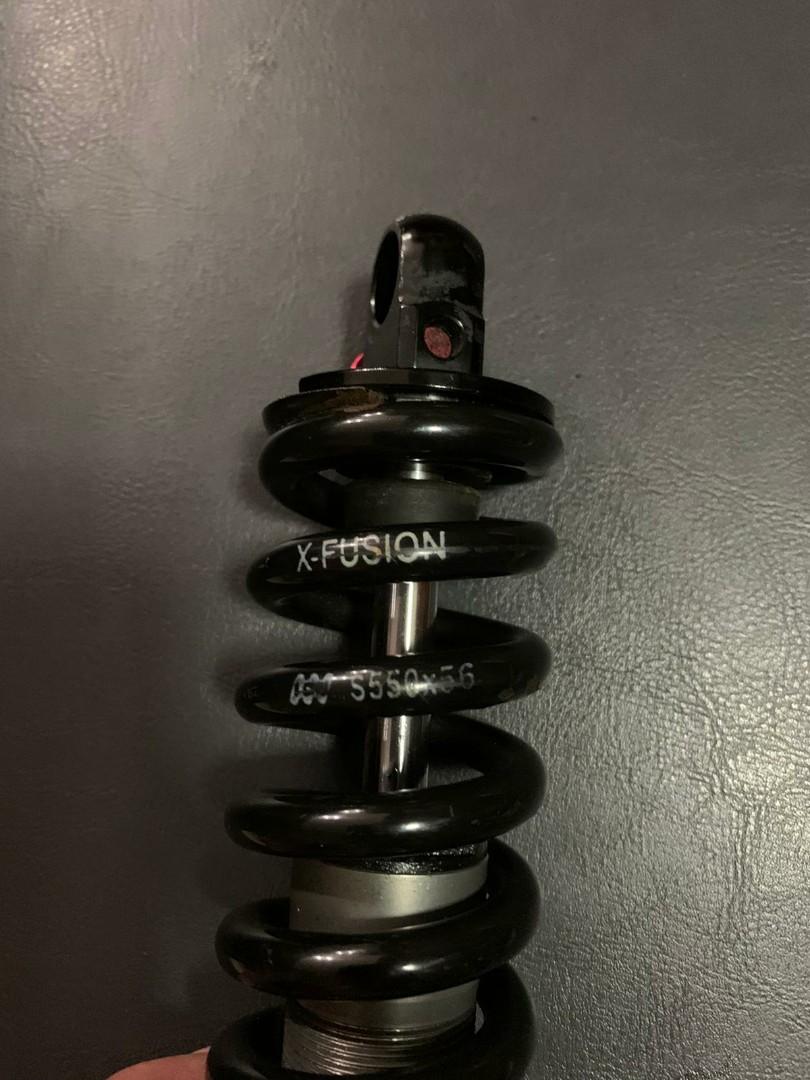 x fusion 120mm rear shock