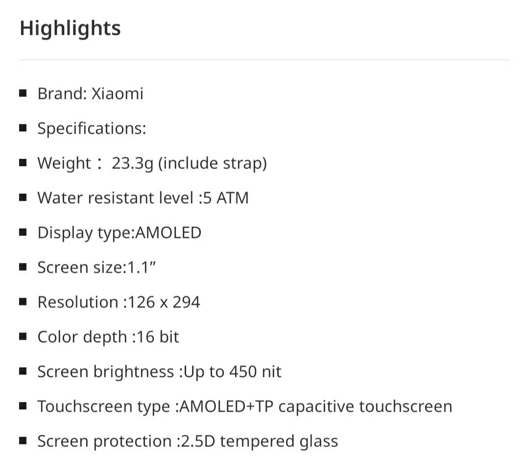 Xiaomi Mi Band 5 Smart Bracelet Amoled Screen Fitness Tracker Bluetooth Sport Waterproof Electronics Others On Carousell