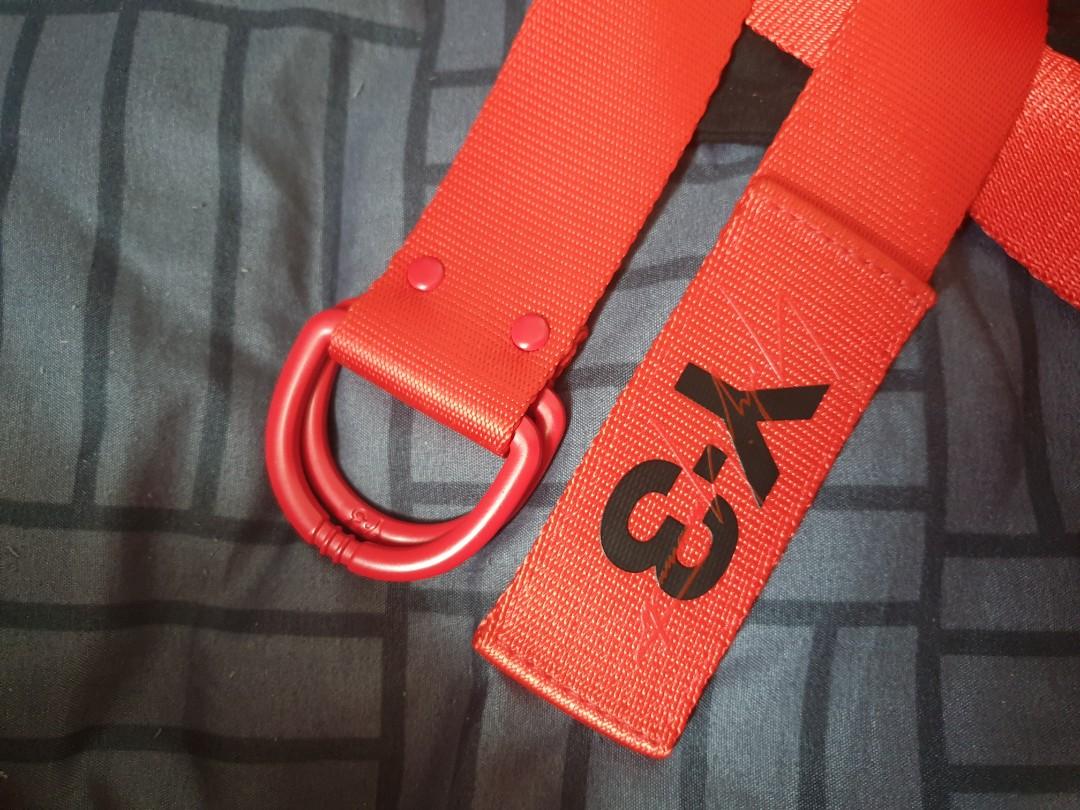 Y3 clearance belt red