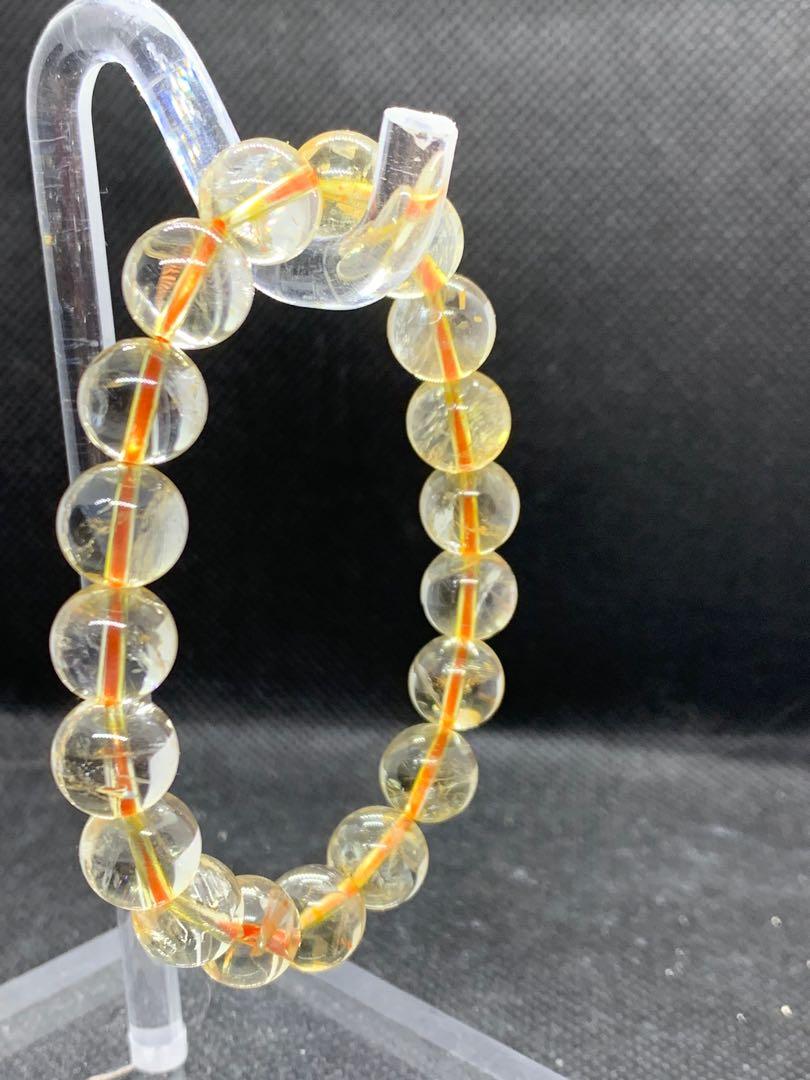 Yellow Danburite bracelet