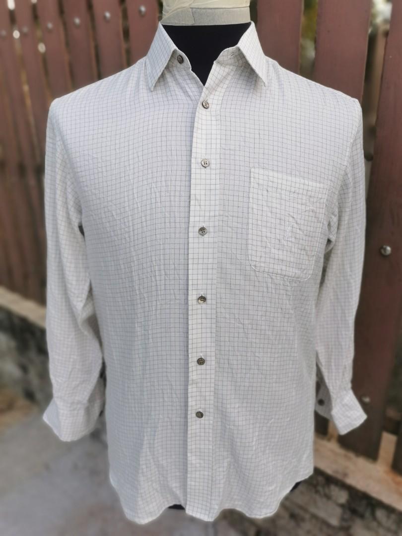 Ysl Shirt Kemeja Ysl Men S Fashion Clothes Tops On Carousell