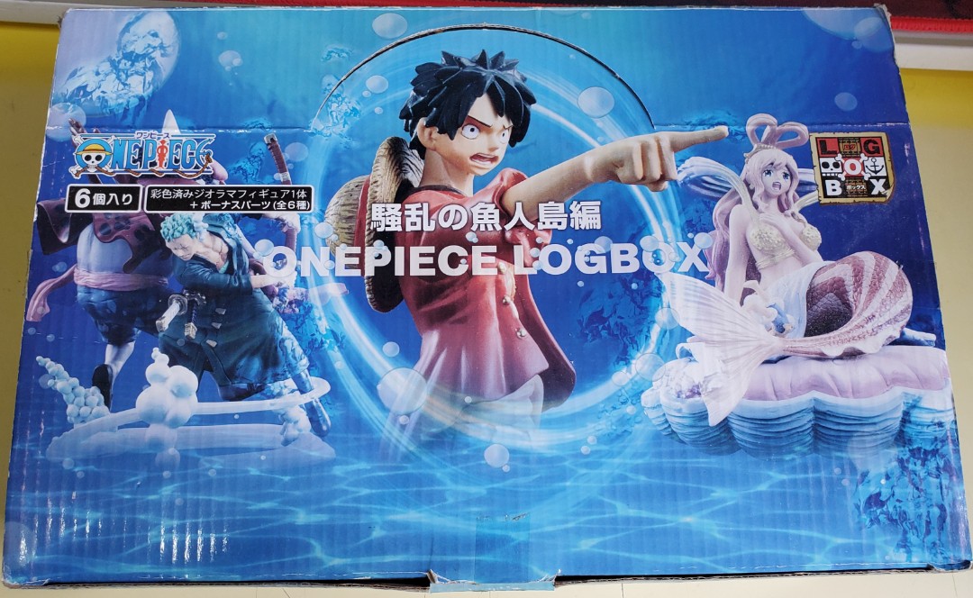 12日版one Piece Logbox 騷亂的魚人島篇6盒 玩具 遊戲類 玩具 Carousell