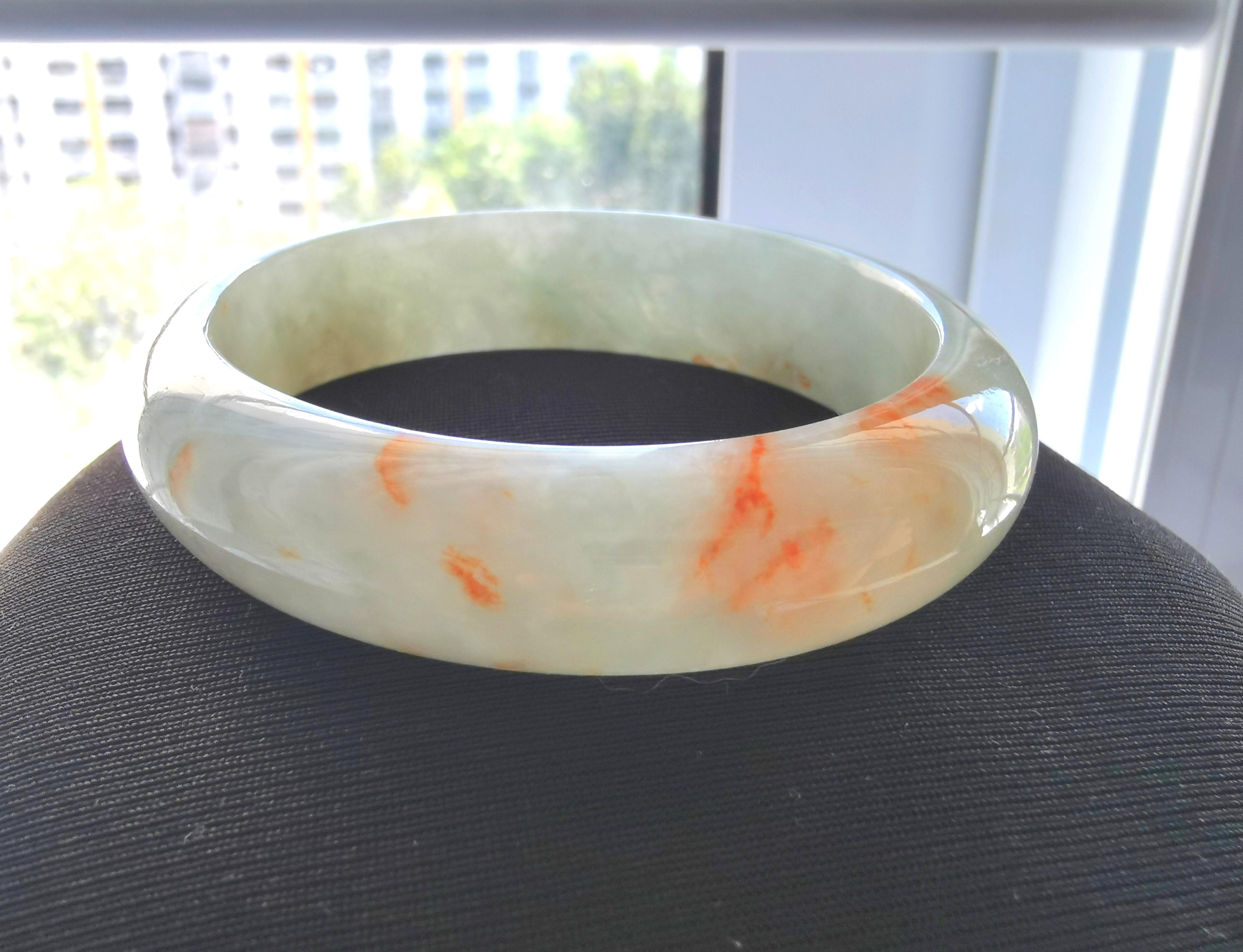 Certified sales jade bangle