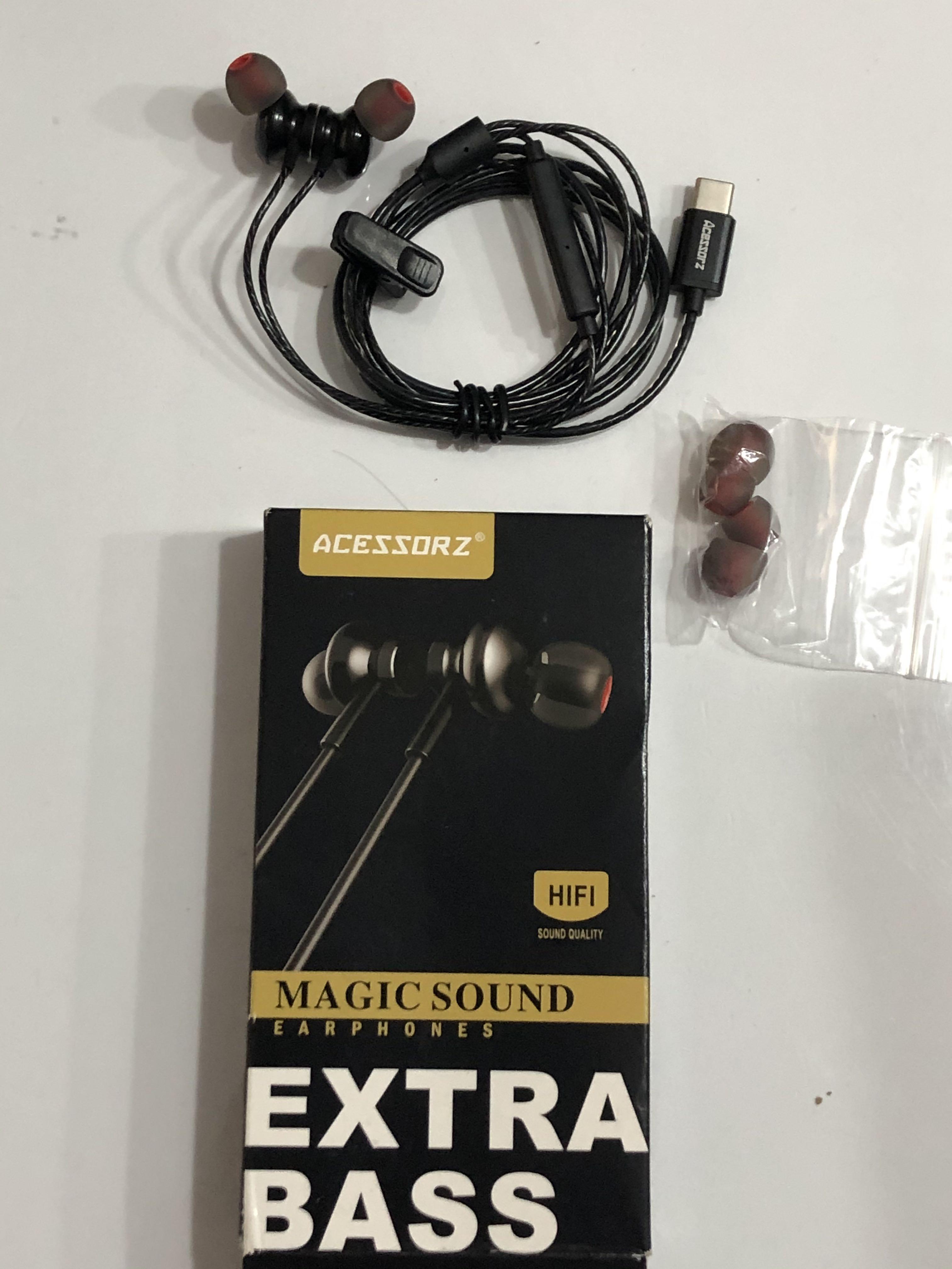 AcessorZ Magic Sound Earphones with Extra Bass