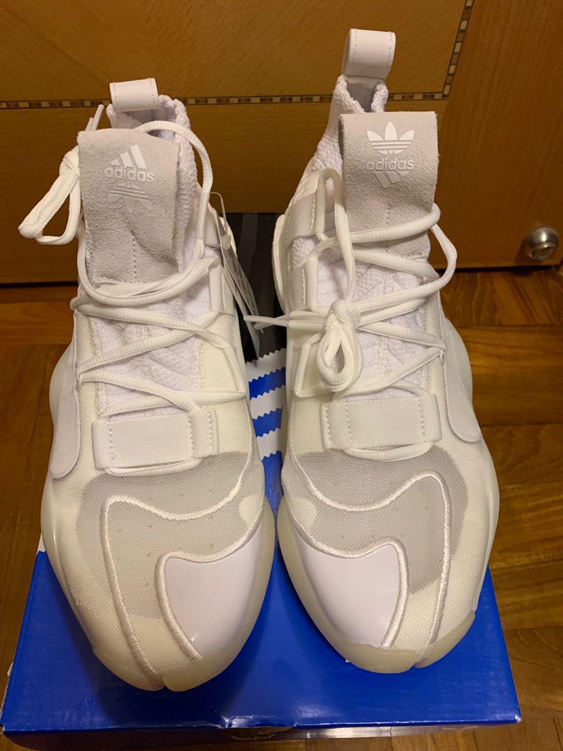 Adidas crazy byw white Clearance