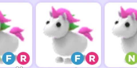 Adopt Me Neon Unicorn Toys Games Video Gaming In Game Products On Carousell - neon unicorn roblox adopt me