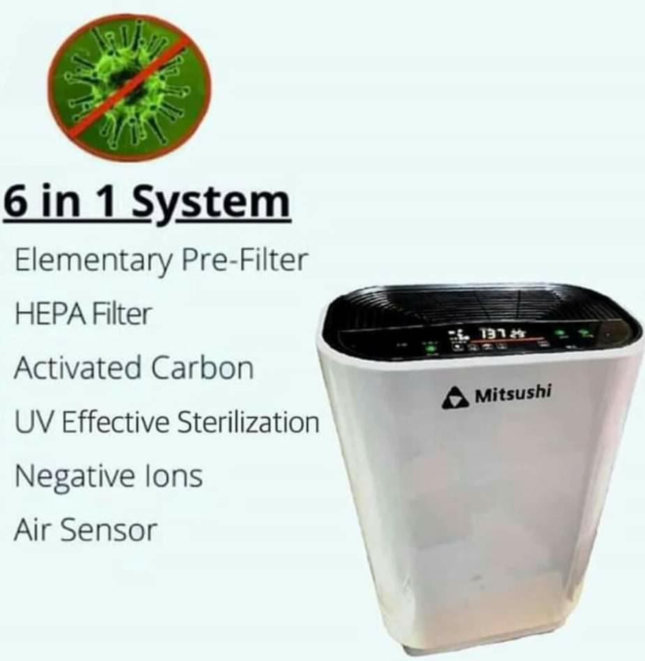 Mitsushi air purifier with uv light Clearance