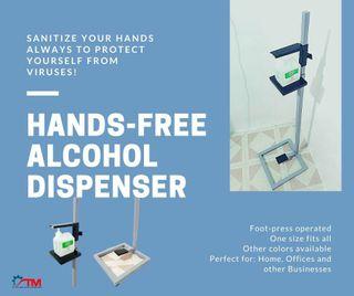 Alcohol Dispenser Foot Operated