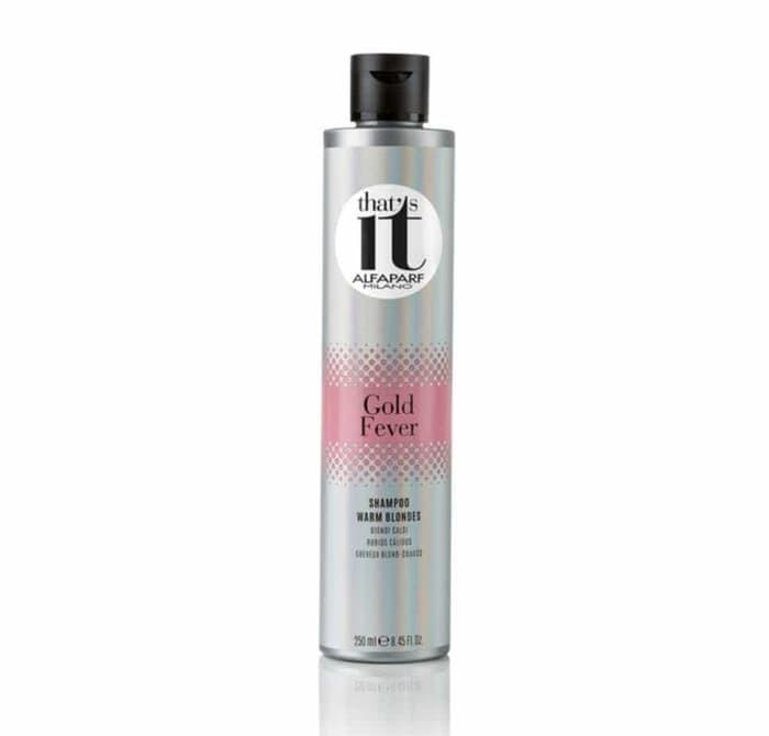 Alfaparf That S It Gold Fever Shampoo Warm Blonde 250ml Health Beauty Hair Care On Carousell