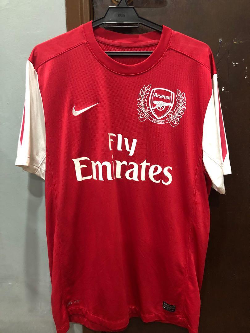 Arsenal 125 sales years jersey