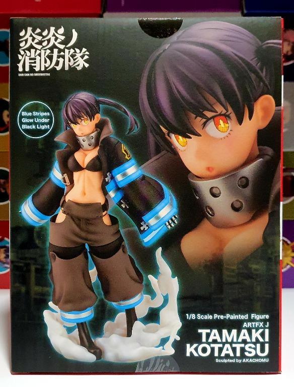 Fire Force Tamaki Kotatsu Artfx J Figure Anime Wallpaper Hd