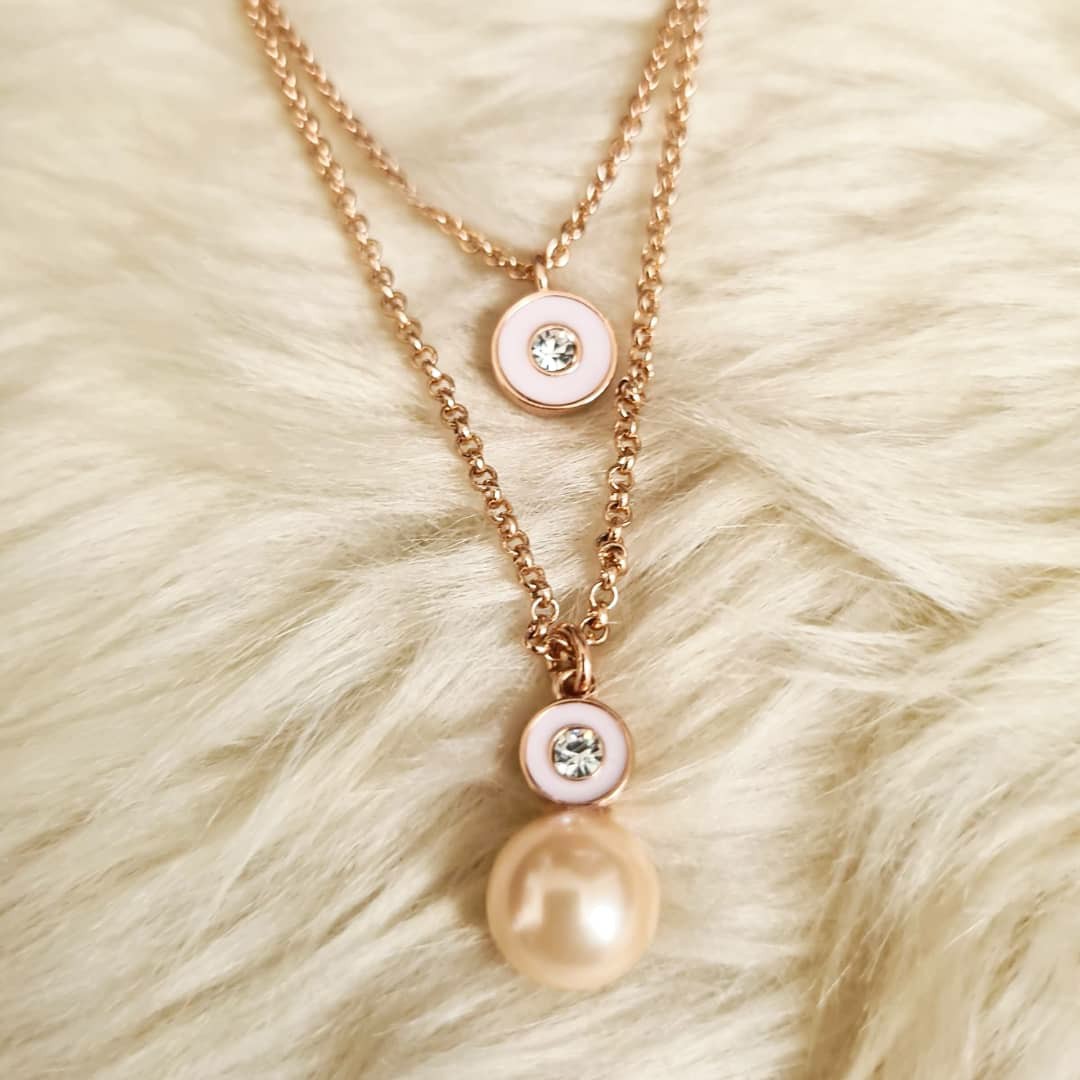 Kate spade pearly best sale delight necklace