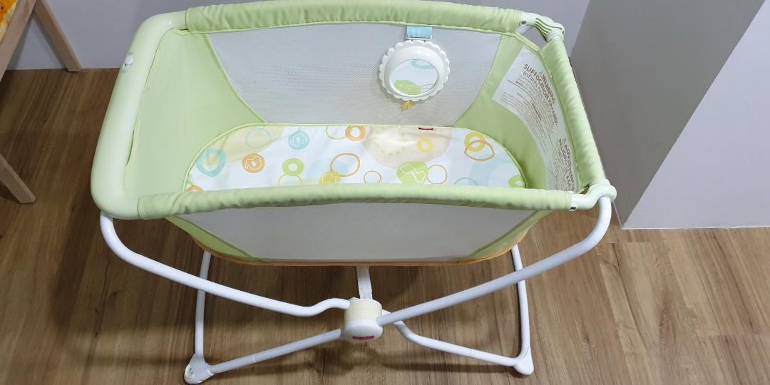 getting baby used to bassinet