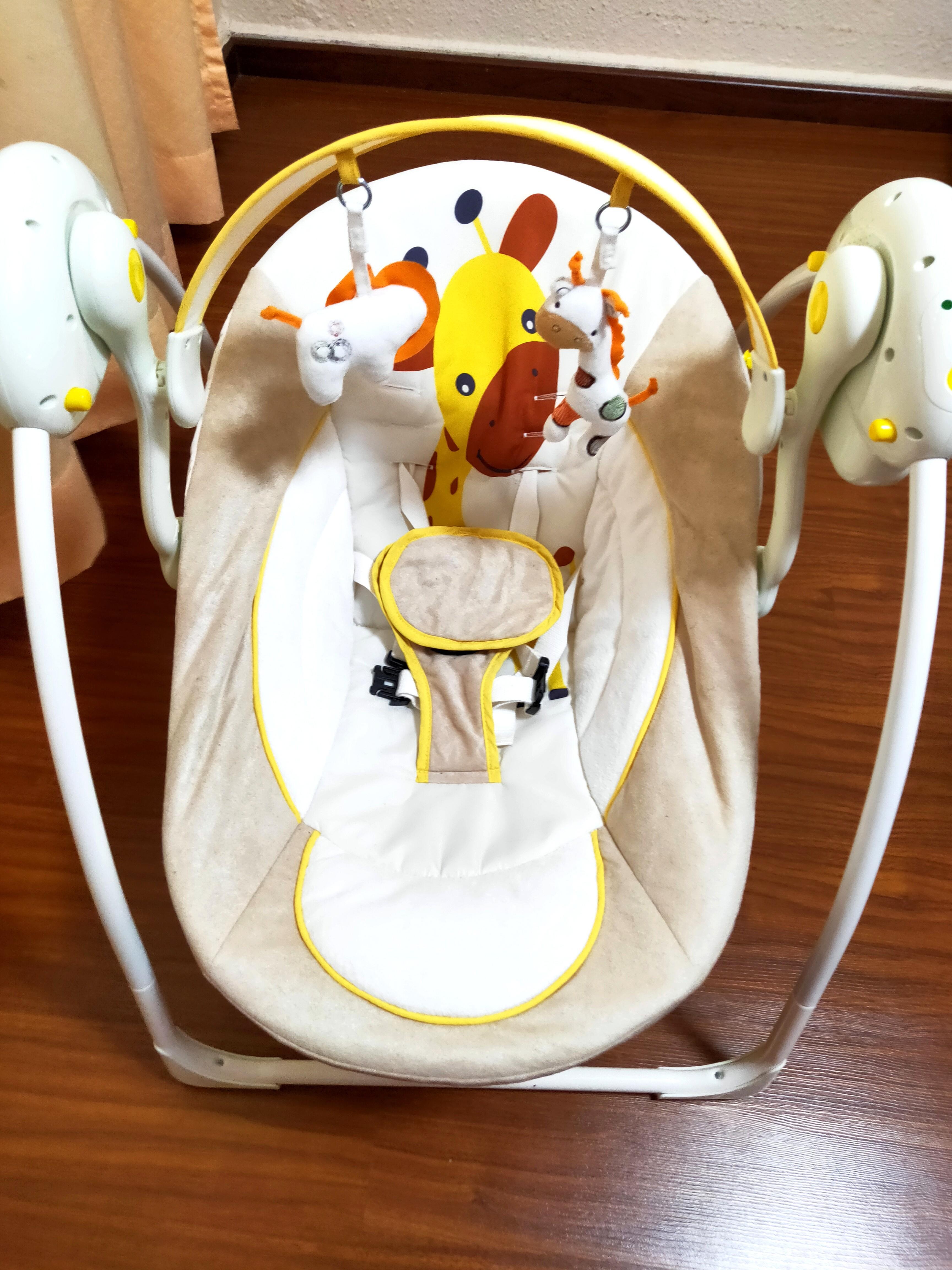 giraffe baby swing