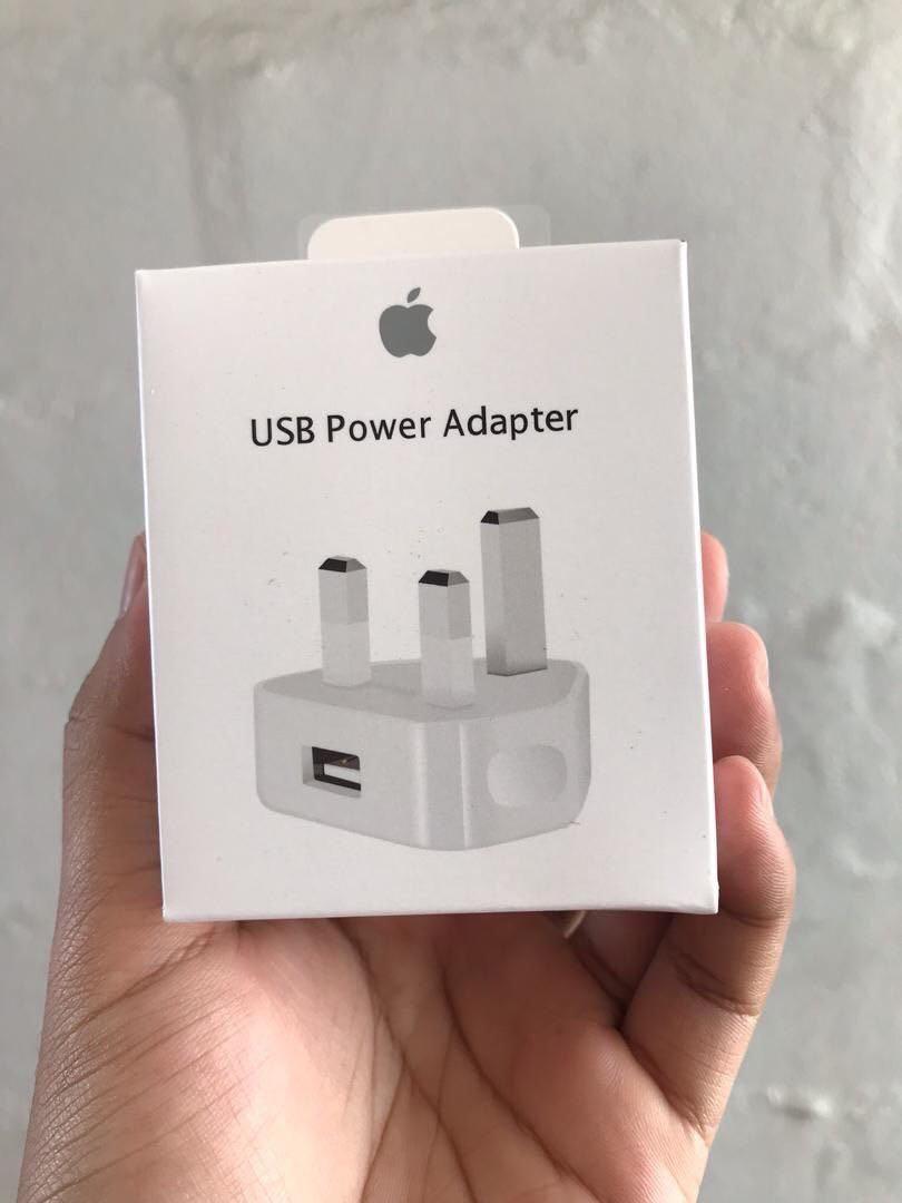 Apple Adapter Original 1 Year Warranty Rosak Terus Ganti Mobile Phones Tablets Mobile Tablet Accessories Mobile Accessories On Carousell