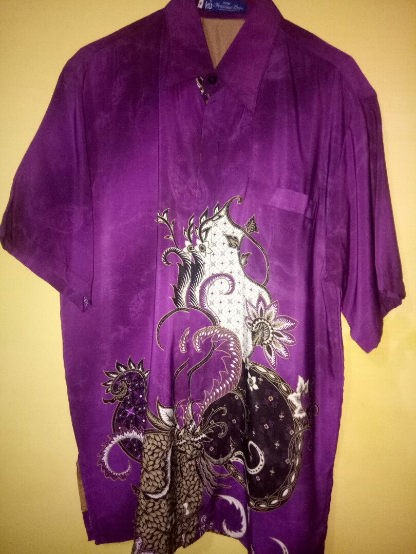 Kemeja Batik Tenun Kencana - Setelan Batik Kencana Set ...