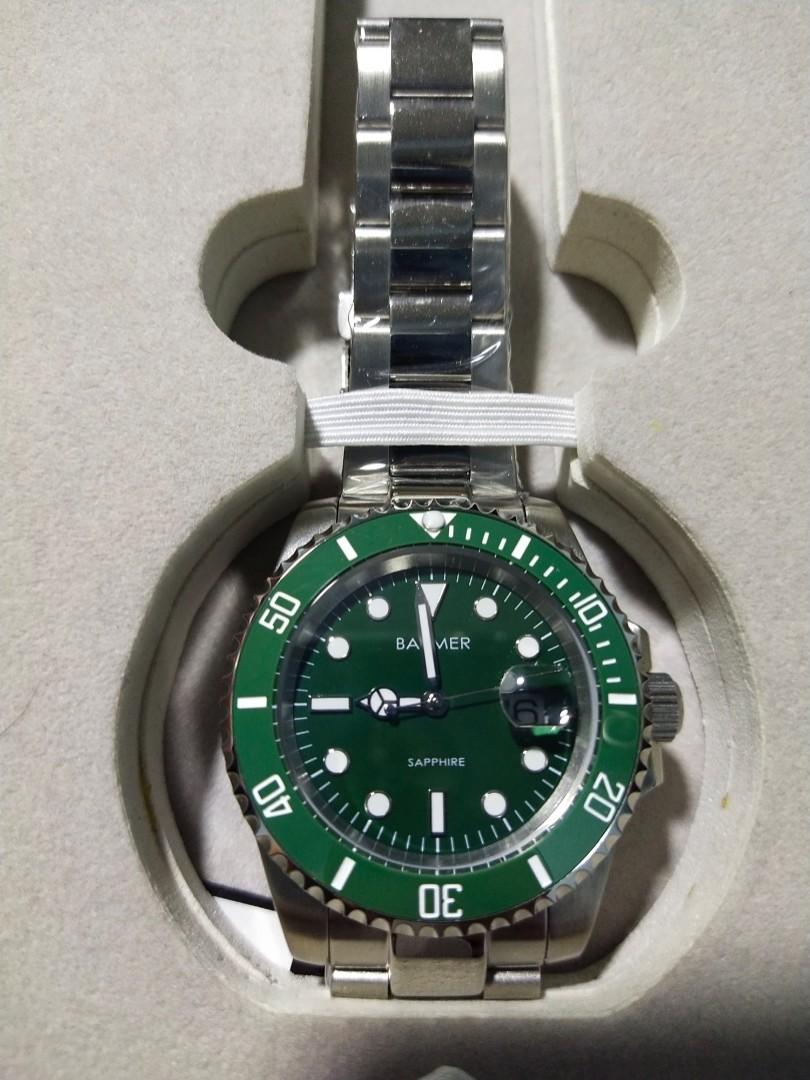 Balmer Submariner Sapphire Water Resistant Quartz Watch 100 Authentic with special limited Box Mobile Phones Gadgets Wearables Smart Watches on Carousell