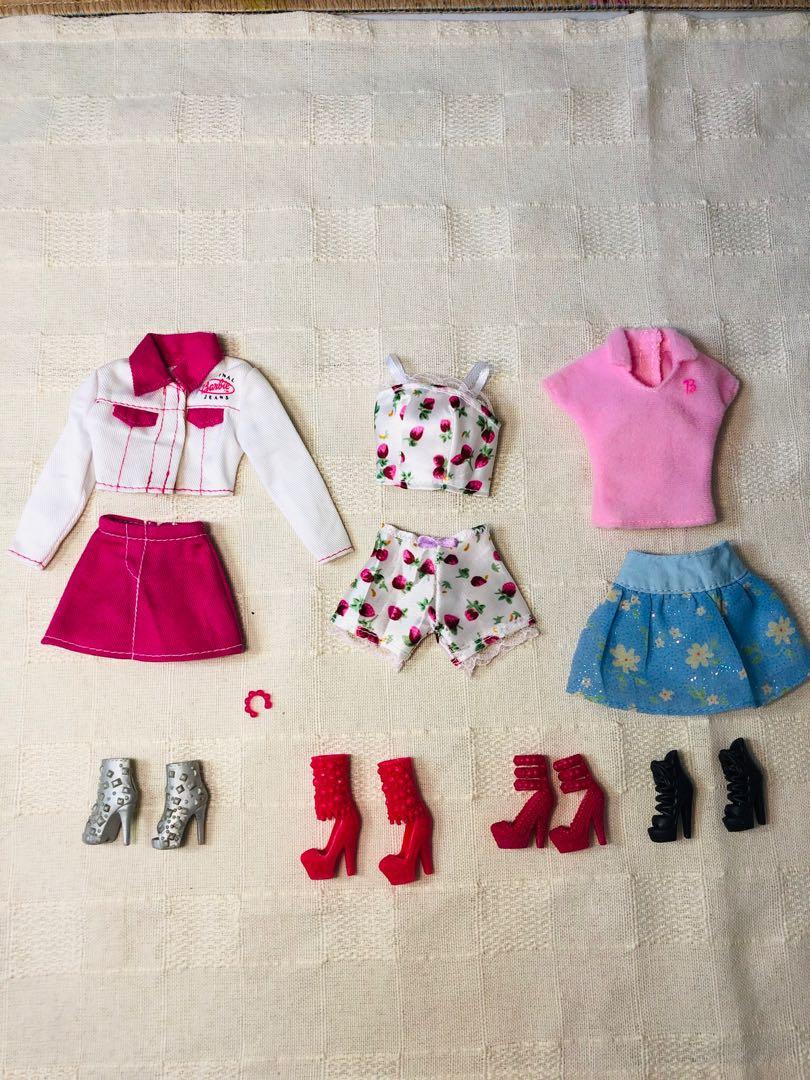 Barbie Doll Clothes N Shoes Babies Kids Toys Walkers On