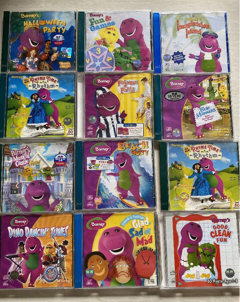 Barney VCD, Hobbies & Toys, Music & Media, CDs & DVDs on Carousell