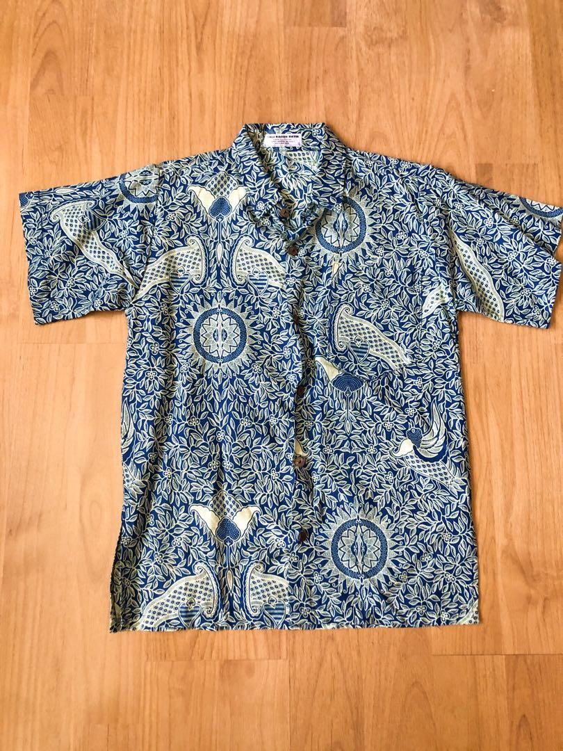 batik polo shirt