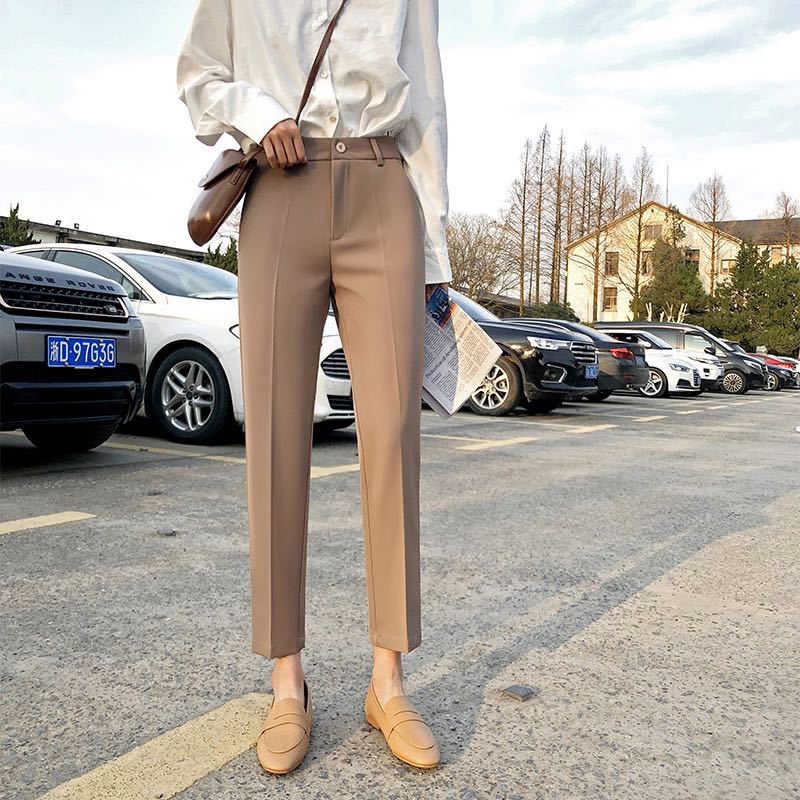 Beige/Light Brown pants, Women's Fashion, Bottoms, Other Bottoms on  Carousell