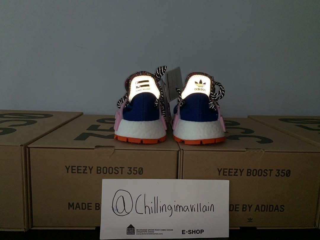 Below RTP STEAL Adidas Hu NMD Pharrell Williams Human Race