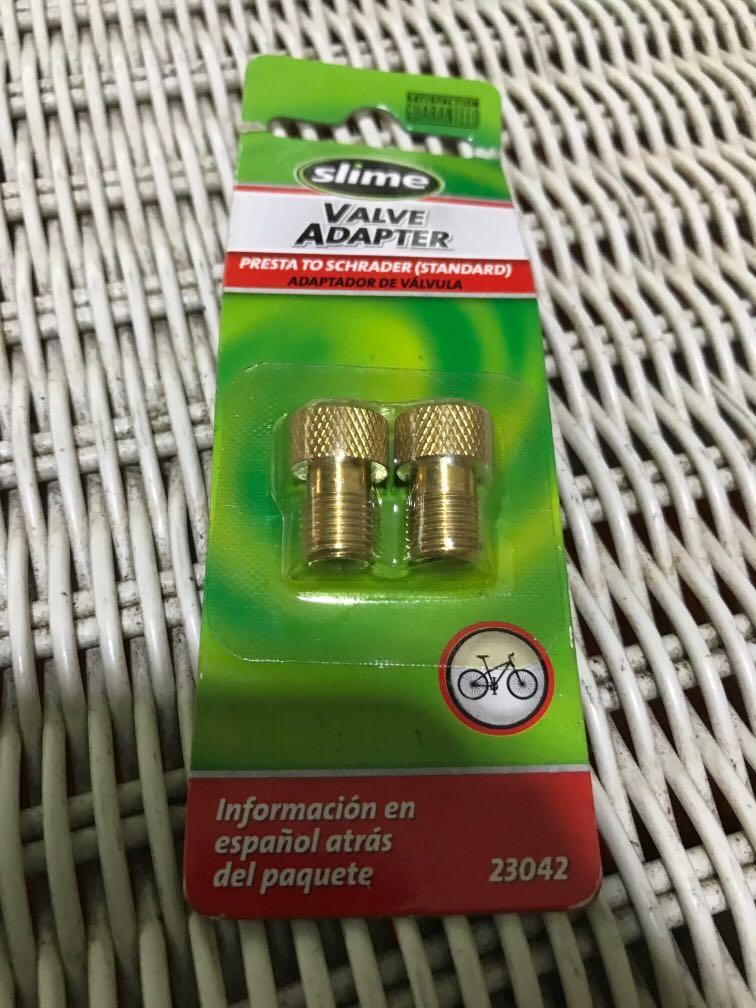 slime valve adapter presta to schrader