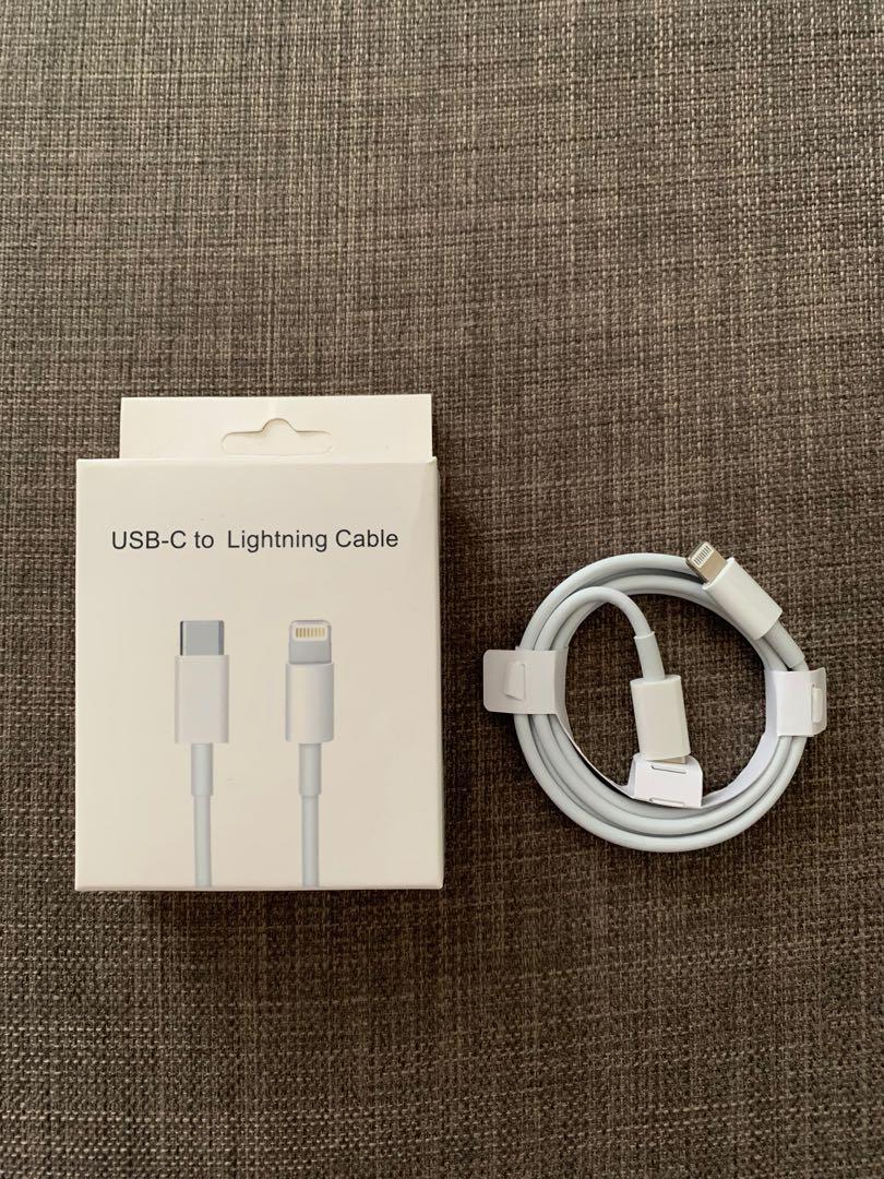 Bn Type C To Ios Iphone Ipad Pd Lightning Charging Cable Mobile Phones Tablets Mobile Tablet Accessories Mobile Accessories On Carousell