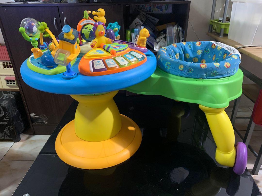 bright starts around we go activity station