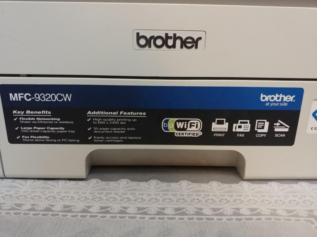 Brother 4in1 laser color Printer MFC9320CW, 電子產品, 錄音器材 Carousell