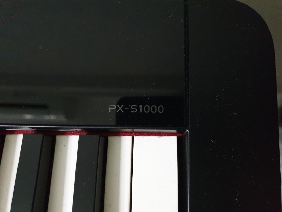 Casio portable weighted keyboard pxs1000, Hobbies & Toys, Music