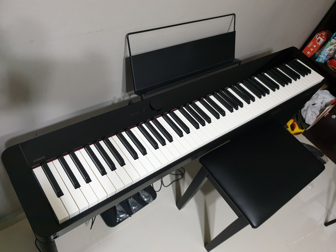 Casio portable weighted keyboard pxs1000, Hobbies & Toys, Music