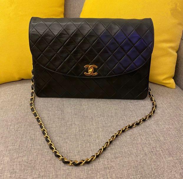 Chanel lambskin flap vintage matelasse Luxury Bags Wallets on
