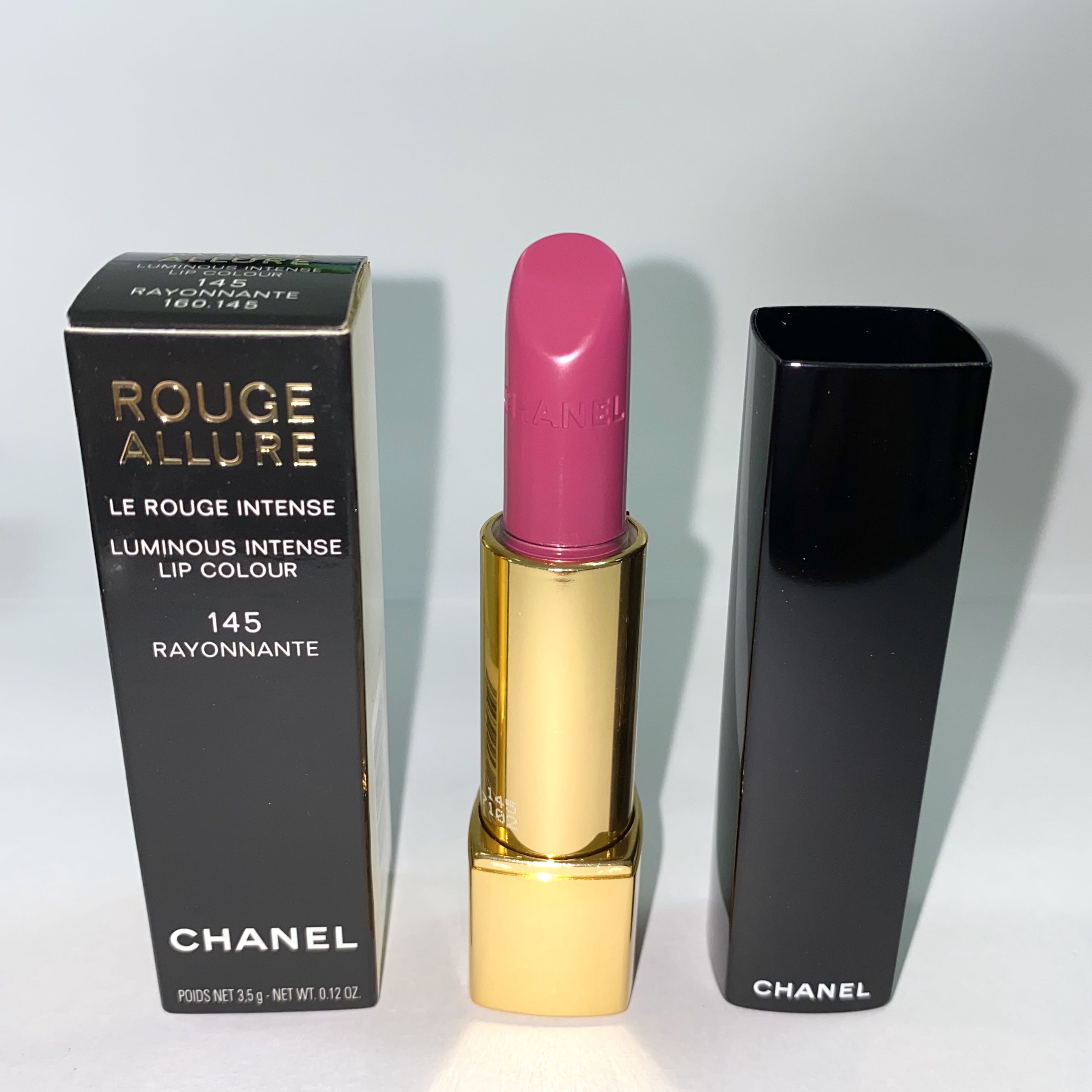 Chanel Vibrante (182) Rouge Allure Luminous Intense Lip Colour Review &  Swatches