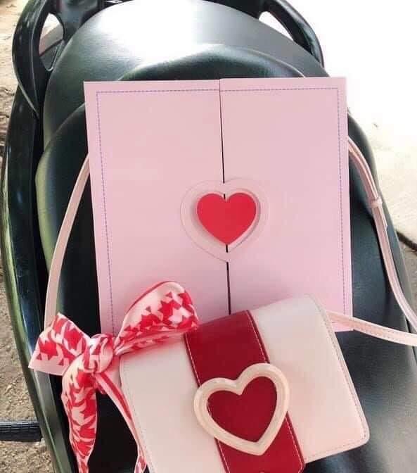 Charles and discount keith heart bag