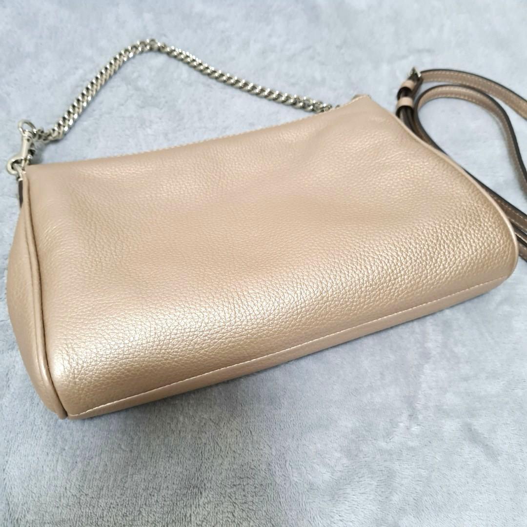 Coach carrie crossbody platinum discount