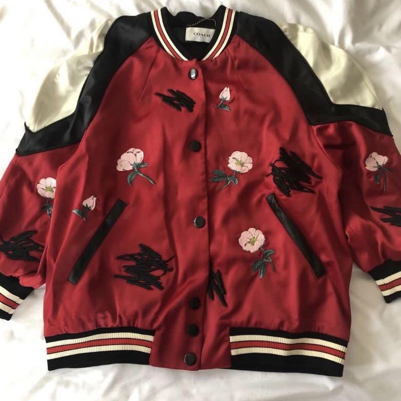 coach varsity jacket womens