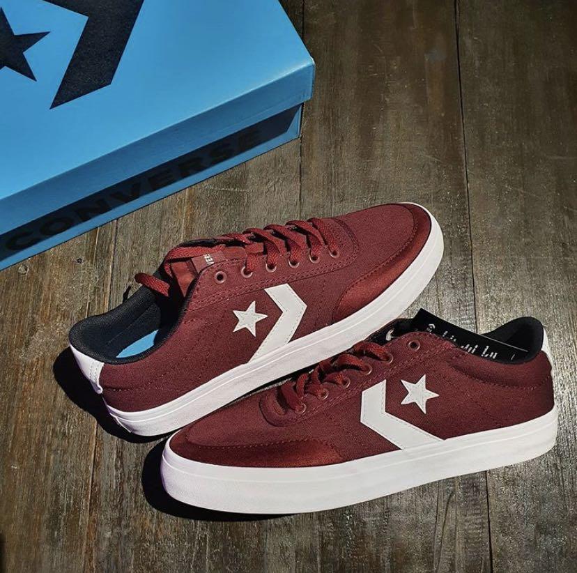Converse courtlandt maroon online