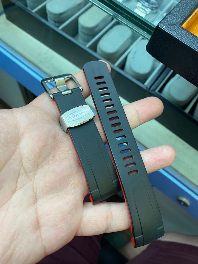 Crafter Blue rubber strap TD01 for Tudor Luxury Watches on Carousell