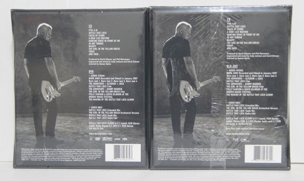 David Gilmour Rattle That Lock Deluxe 2Disc Set CD+DVD & CD+BluRay