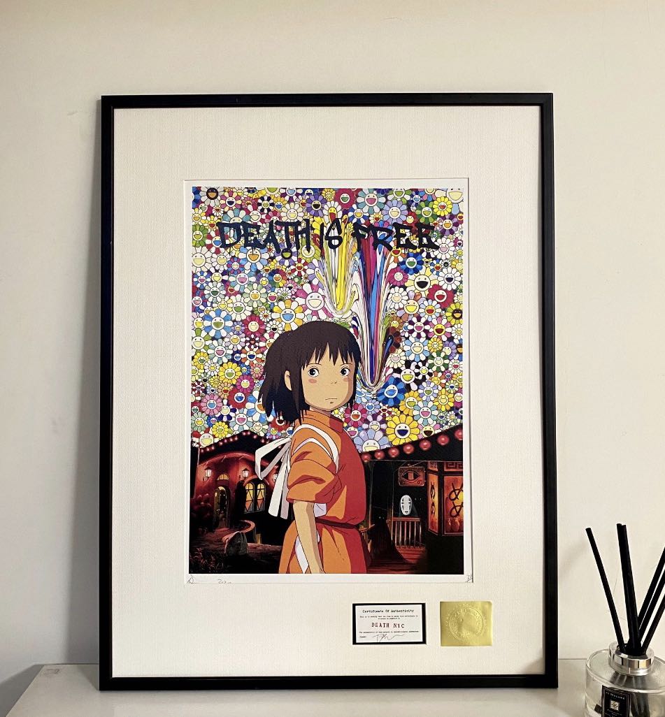 新作揃え 正規品 NYC DEATH 2019年 0090 世界限定100枚 - 版画