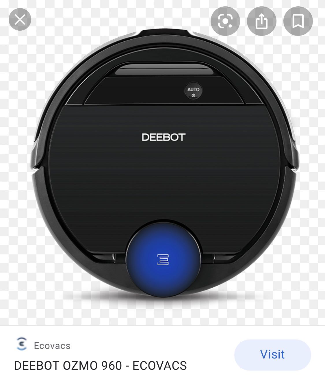 Deebot Ozmo 960 robot vacuum cleaner detects cables \u0026 socks: Ecovacs at IFA