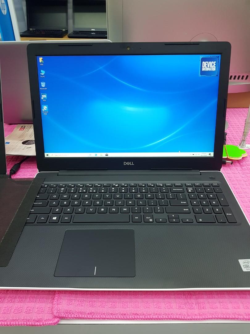 Dell 3593 Core I3 10th Gen 4gb Ram 256gb 15 6 Display Win 10 Home Dvd 1 Year Warranty Electronics Computers Laptops On Carousell