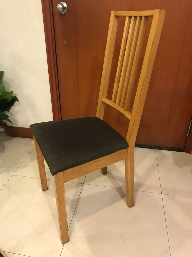 Dining chair IKEA BORJE, Furniture & Home Living, Furniture, Chairs on Carousell