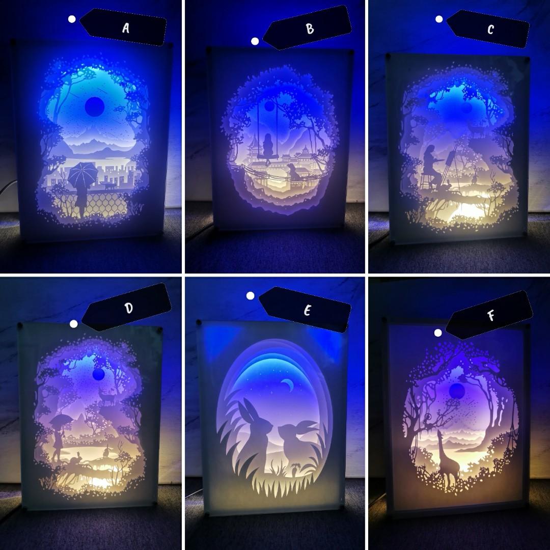 DIY Lightbox Craft Kit, Design & Craft, Handmade Craft on ...