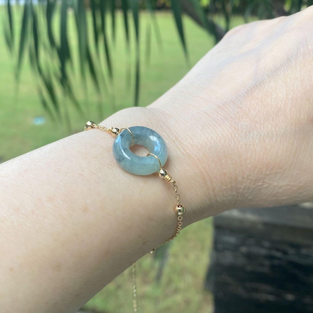 Jade donut outlet bracelet