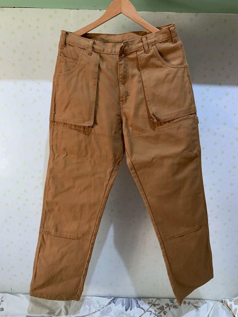 women's double knee work pants