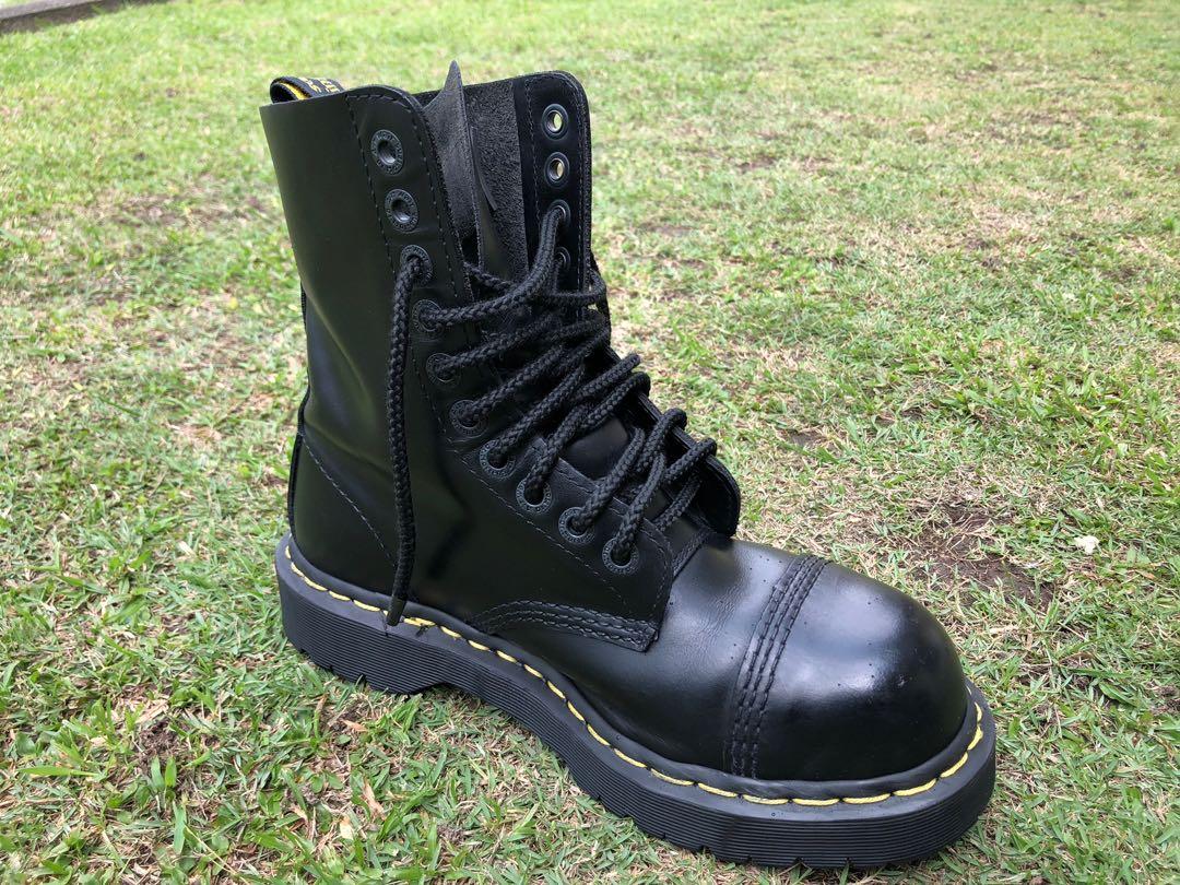 Dr airwair martens steel toe on sale